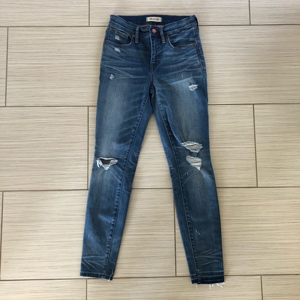 Madewell 9” High-Rise Skinny Jeans